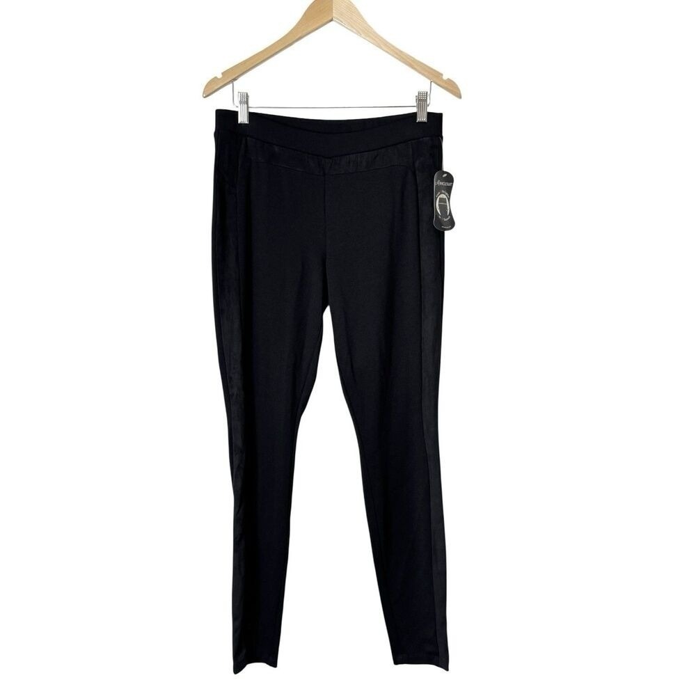 Miraclesuit Size 8 Everyday Shapewear Tummy Control Athleisure Leggings Black